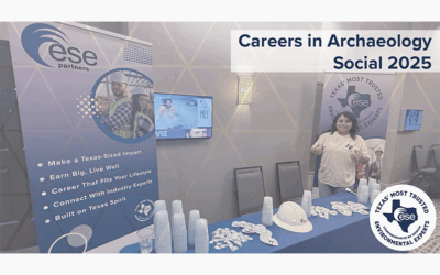 Inspiring the Next Generation of Texas Archeologists: ESE Partners at the Careers in Archeology Social