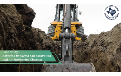 Managing Risk During Asbestos-Impacted Soil Excavation in Texas Infrastructure Projects