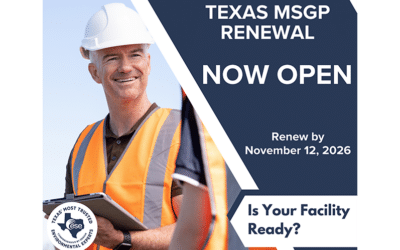 Texas MSGP Renewal Is Now Open: What Industrial Facilities Need to Know